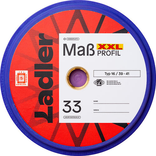 Profilplatte 33 MASS XXL